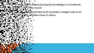 Chapter 10 Education- High Tech Cheating
