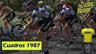 Mod PCM2017/2023, Temporadas 1987/88/89/90, Cuadros Vintage 2. #cycling  #pcm #cyanidestudio