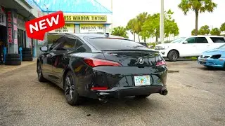 Acura Integra Gets The Cleanest Exhaust Upgrade