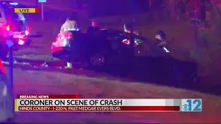 Deadly car crash investigation on I-220 N