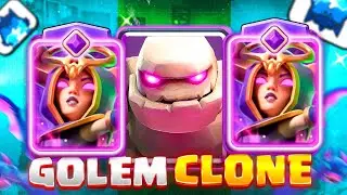 Clone Spell BREAKS This Golem + EVO Witch Deck❗️ 💣 INSANE Push Power❗️