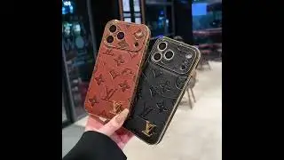 Louis Vuitton Card Holder Case Empreinte Leather Pattern Phone Case #louisvuitton #phonecase