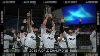 MLB The Show 19 - Miami Marlins World Series Celebration