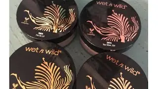 NEW Wet'n'Wild Megaglo Loose Highlighting Powders