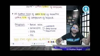 Complete Buyback Provisions Sec 68,69,70
