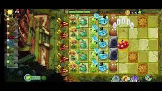 Playing PvZ Temple Bloom (part 2)