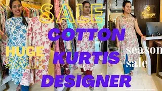 Cotton Kurtis summer special video Designer Kurtis SALE