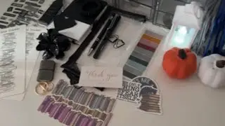 Bookish Bundles Black 🖤 Packing order with stationery #bookishbundle #asmr