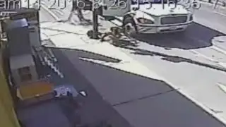 Video of cyclist being doored
