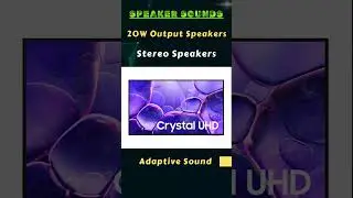 Samsung Crystal 4K UHD Lanuched with Adaptive Display & Sound #shorts #smarttv #tv