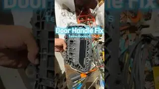 2014 Tesla Model S Front Door Handle fix #automobile