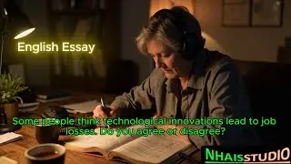 Some people think technological innovations lead to job losses | Listen to Write Better - Essay