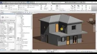 Revit full building project design - tutorial 6 (in greek) - Solar study