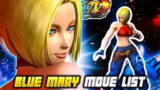 BLUE MARY MOVE LIST - The King of Fighters XIV (KOFXIV)