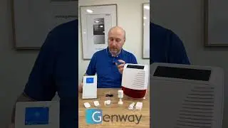 Bezprzewodowy alarm z powiadomieniami na telefon w przystępnej cenie - ViDiLine AM #alarm #Genway.pl