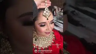 Indian bridal makeup | Punjabi bridal makeup by Queens land bridal studio Arsh kaur tales Jalandhar