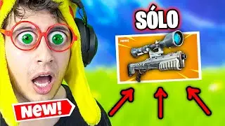 SÓLO **ESCOPETA-SNIPER** Challenge en Fortnite!! (IMPOSIBLE)