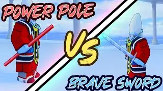 Power Pole vs Brave Sword Which Weapon DOMINATES Dragon Soul?