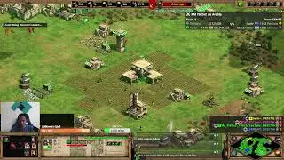 AOE2DE | 2v2 Arabia | Light Cavalry + Cav Archer Domination 💥 Tower Rush & Team Coordination Win
