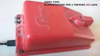 PER gli APPASSIONATI di TRENINI LIMA, l'alimentatore con DIODI al SELENIO del 1965 -  in LIVE 🔴