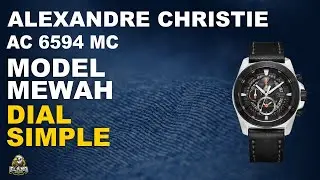 AC 6594 MC : JAM ALEXANDRE CHRISTIE MODEL MEWAH DIAL SIMPLE TERBARU (2024)