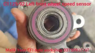 C1125-92 Suzuki WagonR Left front speed sensor Malfunction