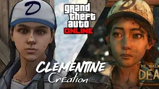 Clementine GTA 5 Character Creation | Walking Dead TellTale