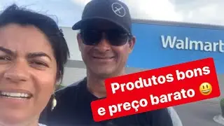 Fazendo compras da semana no Walmart