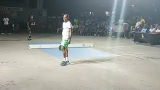 Kilombo Community Road Tennis Tournament. Sauve Clarke vs Jason Parris