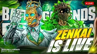 25/365 BGMI 4.2 UPDATE IN IPAD M2 PRO 2022😱 zenkai is live #bgmi #bgmilive