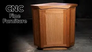 The Corner Cabinet: Building Furniture with my CNC, Domino's, Biscuits, Pocket Holes, & Hand Tools