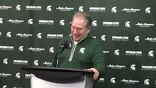 Michigan State coach Tom Izzo on 76-66 win over Northwestern