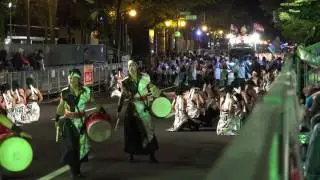 室蘭百花繚蘭　サタデーナイトパレード　YOSAKOIソーラン祭り 2017