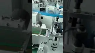inner ear loop sheet mask making machine with edge covering servo motor type 80pcs/min