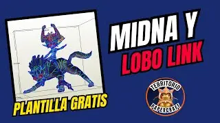 &iexcl;Midna y Link Lobo en Papercraft! Recrea Este D&uacute;o &Eacute;pico