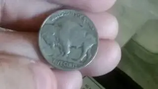 1936-D Buffalo nickel