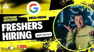 Google Mega Hiring | University Graduate| Off Campus Recruitment 2024| DSA| Java| Internship Alerts
