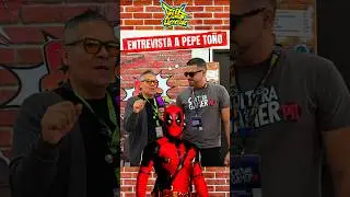 Pepe To&ntilde;o actor de voz de Deadpool en entrevista por cultura gamer#pepeto&ntilde;o #deadpool