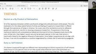 Recapitulation on the topic - 