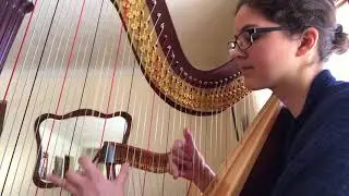 Let All Mortal Flesh Keep Silence | Harp lesson with Stephanie Claussen