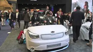 Kia VR experience in self-driving Soul EV hatchback