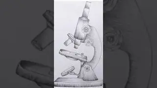 How to draw microscope 🔬#microscope #purpose #lab #diagnosis #drawing