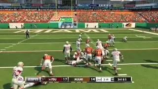 NCAA 14: TwoFace vs Route Combo Tournament player Awesome Game