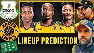 Kaizer Chiefs vs Zesco United Lineup Prediction