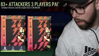 THIS IS WHAT 25x 83+ x3 ATTACKER PACKS GAVE US!!