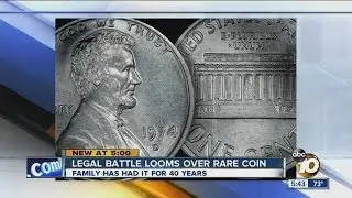 Legal battle looms over rare penny