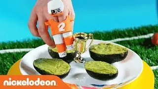DIY Super Bowl 🏈  Snack Recipes! 🍪  w/ Teenage Mutant Ninja Turtles, Loud House & More! | Nick