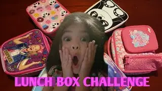 Laura lunchbox challenge! Choose the right one! Surprise toys #lauralovelyday #lunchbox #challenge