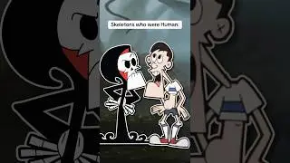 Cartoon Skeletons who were Human: #cartoonnetwork