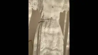 MX534 French Style hollow Lace MIDI Dresses